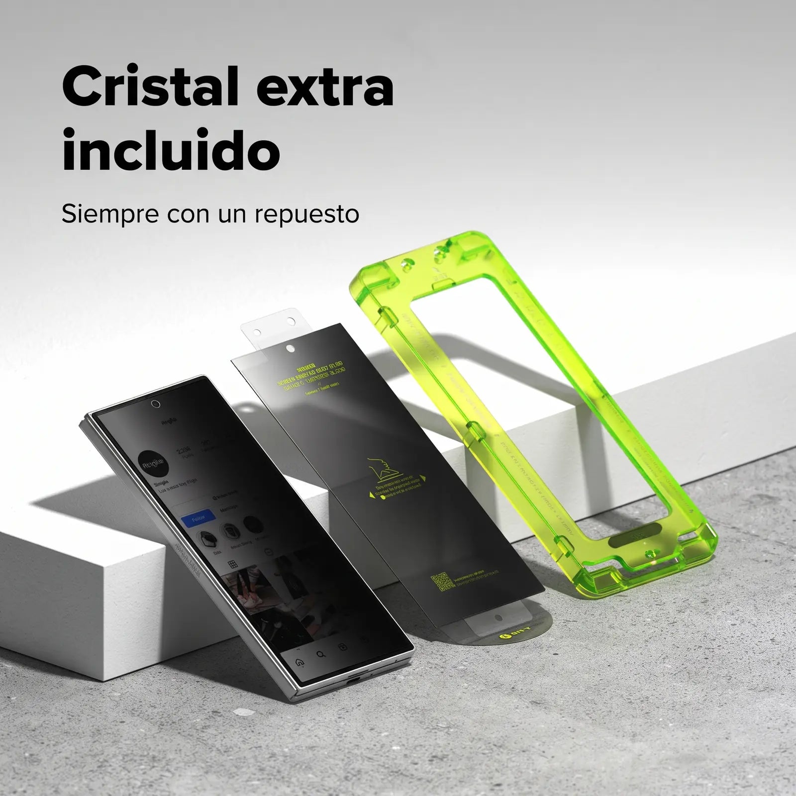 Ringke Easy Slide Privacy Glass para Cover Galaxy Z Fold 8 Ultra