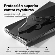 Ringke Mica Cover Display Galaxy Z Fold 8 Ultra Privacidad 360°