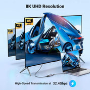 Adaptador UGREEN USB-C a DisplayPort 8K (CM654 / 15575)