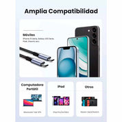 Cable UGREEN USB-C a USB-C de carga rápida (US261 / 50150)