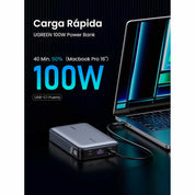 Power Bank UGREEN PB720 20000 mAh 100W Gris - 25188