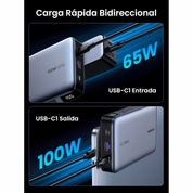 Power Bank UGREEN PB720 20000 mAh 100W Gris - 25188