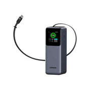 Power Bank UGREEN 165W 20,000 mAh con cable retráctil - 55987B