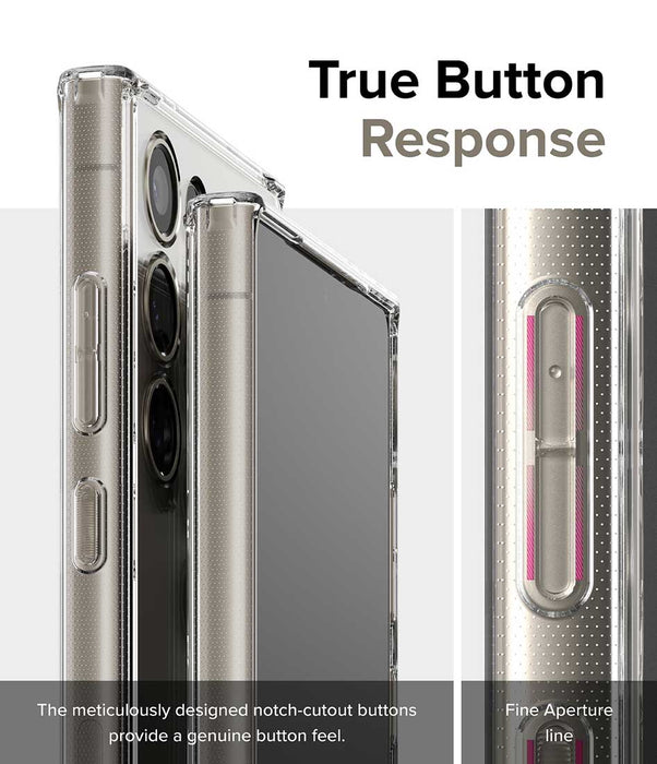 Premium Case Galaxy S24 Ultra - Ringke Fusion Matte Clear Anti shock —  Dastore