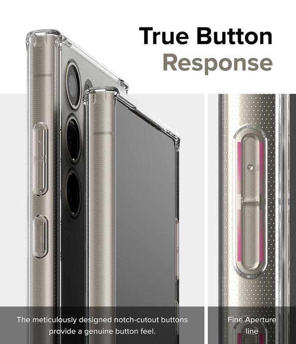 Case Ringke Fusion Galaxy S24 Ultra - Matte Clear