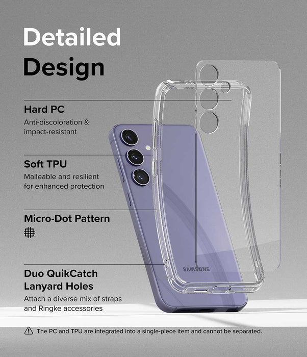 Case Ringke Fusion Galaxy S24 - Clear