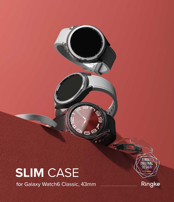 Case Ringke Slim Galaxy Watch 6 Classic (43MM) 2 Pack