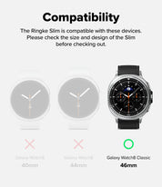 Case Ringke Slim Galaxy Watch 8 Classic (46MM) 2 Pack