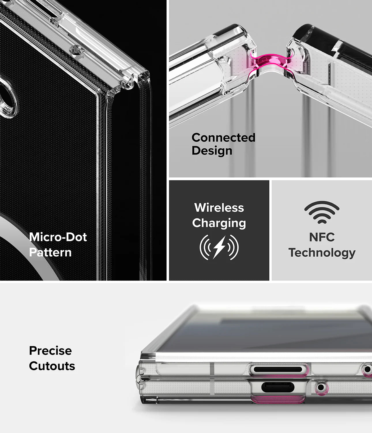 Case Ringke Fusion Magnetic Galaxy Z Fold7 (MagSafe)