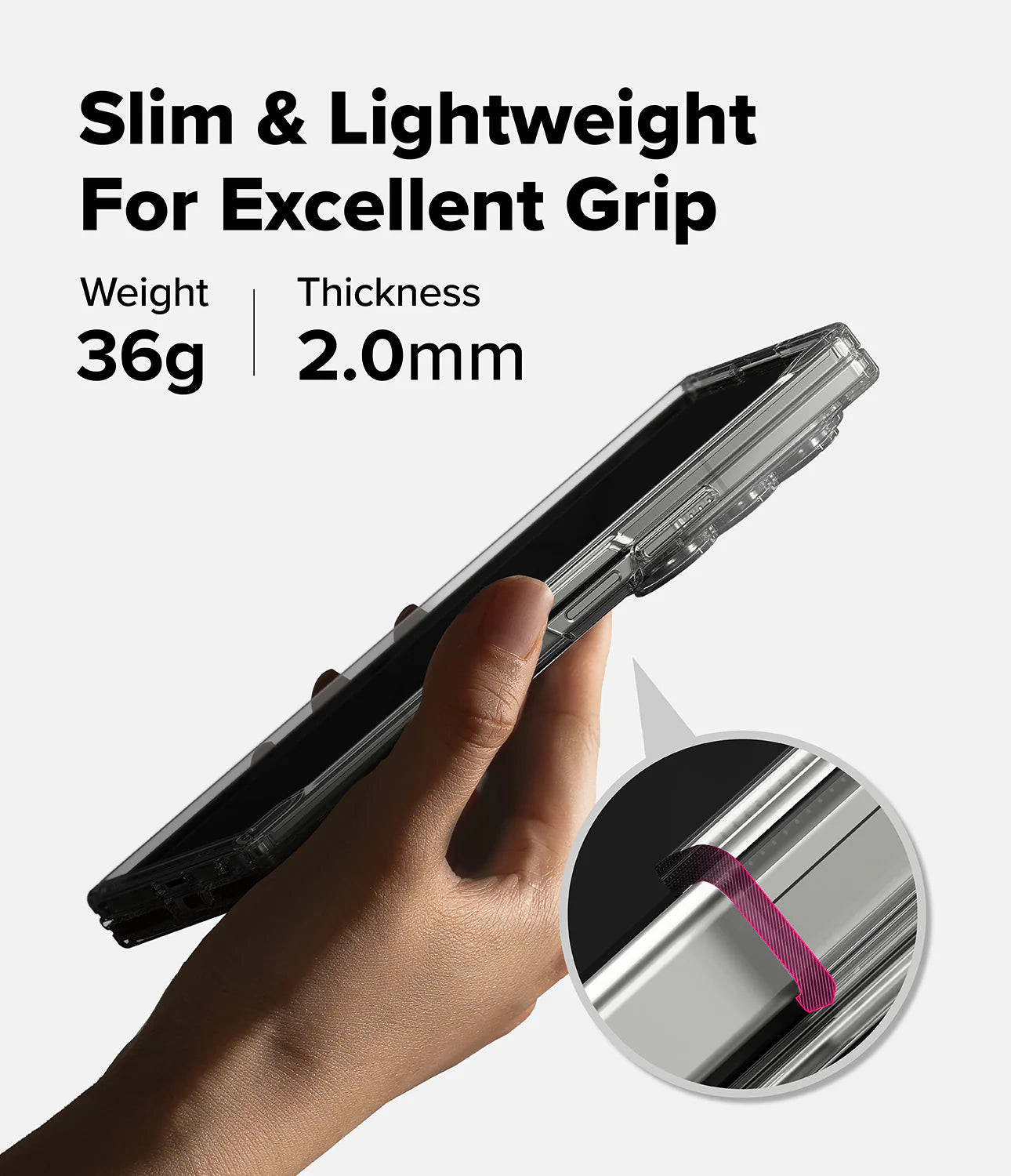Case Ringke Fusion Magnetic Galaxy Z Fold7 (MagSafe)