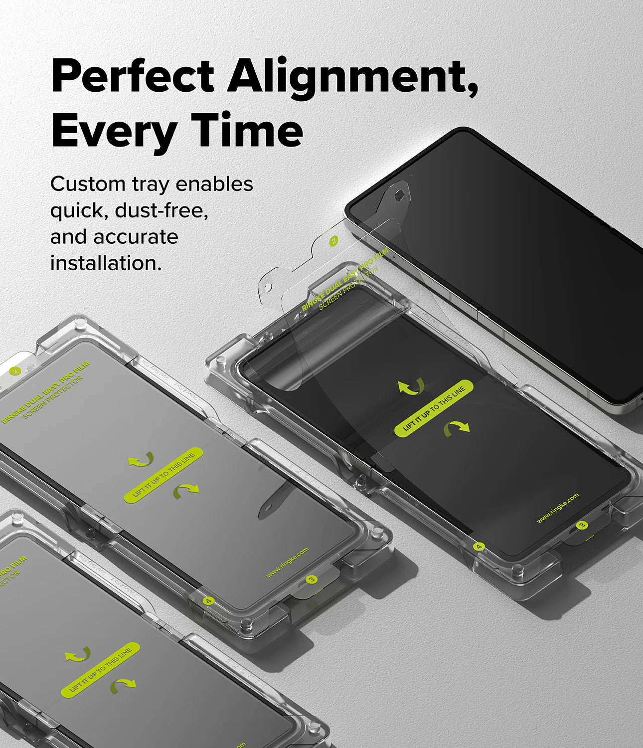 Protector de pantalla Ringke Galaxy Z Flip7 (2 UND)