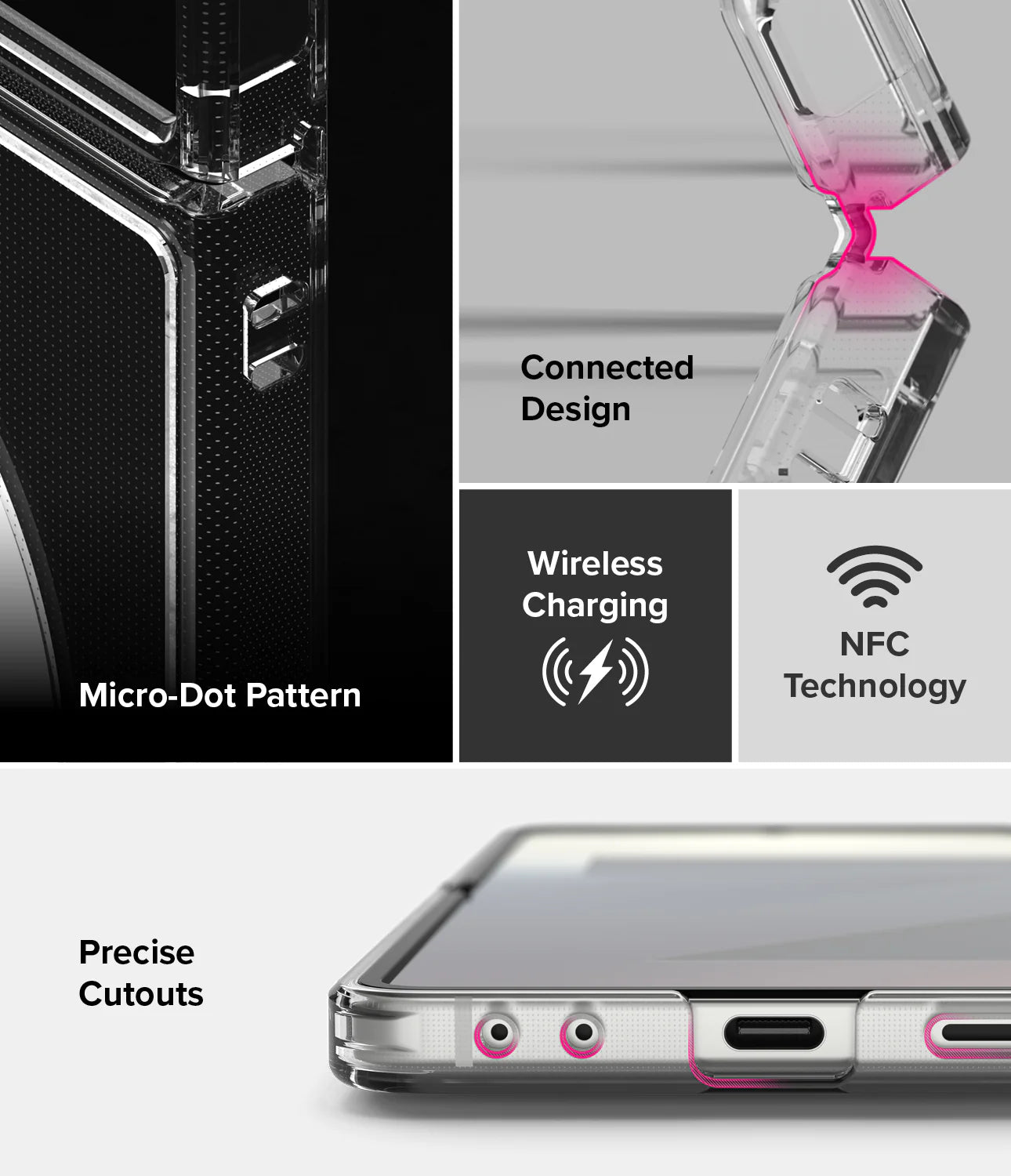 Case Ringke Fusion Magnetic Galaxy Z Flip7 (MagSafe)