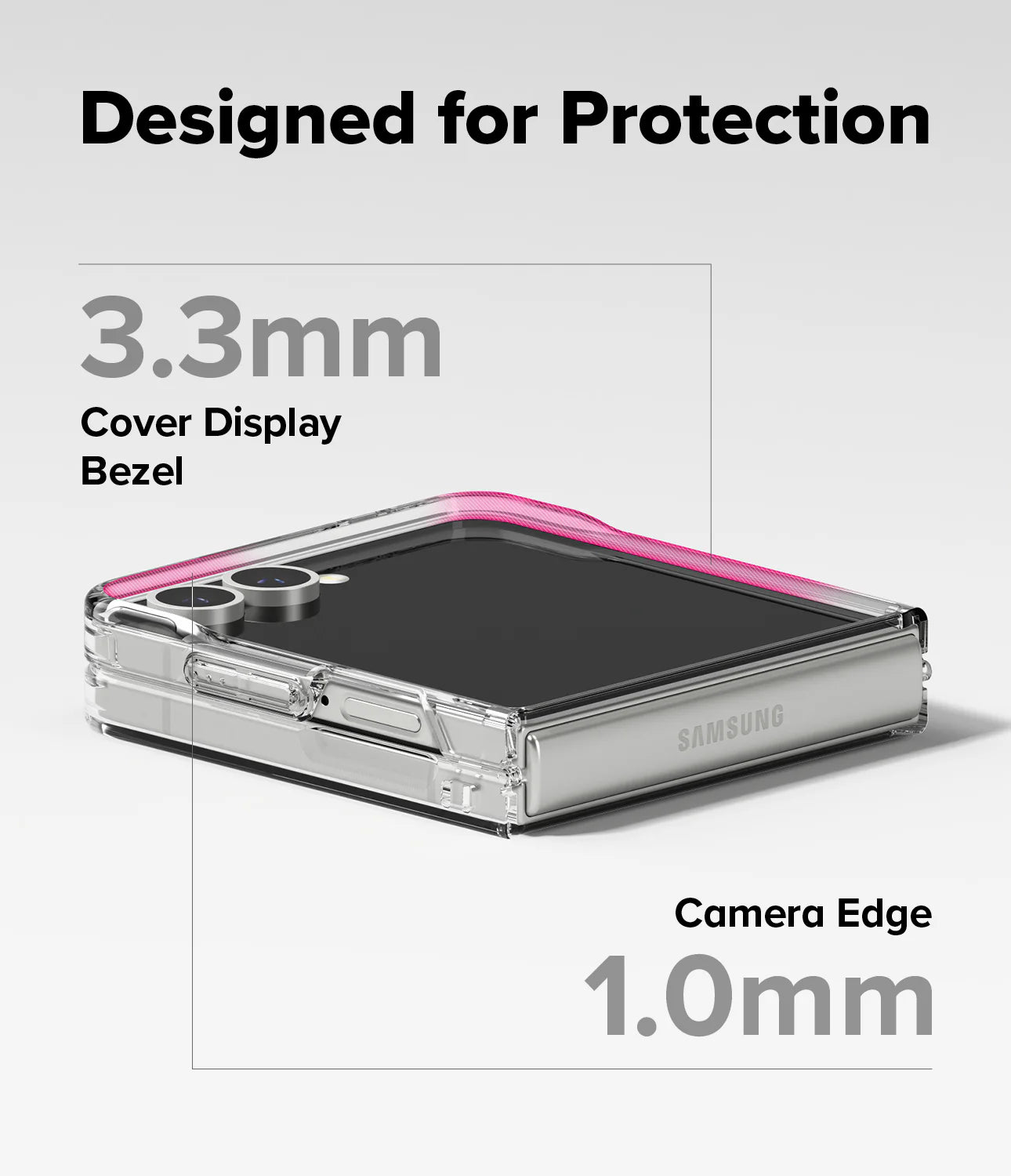 Case Ringke Fusion Magnetic Galaxy Z Flip7 (MagSafe)
