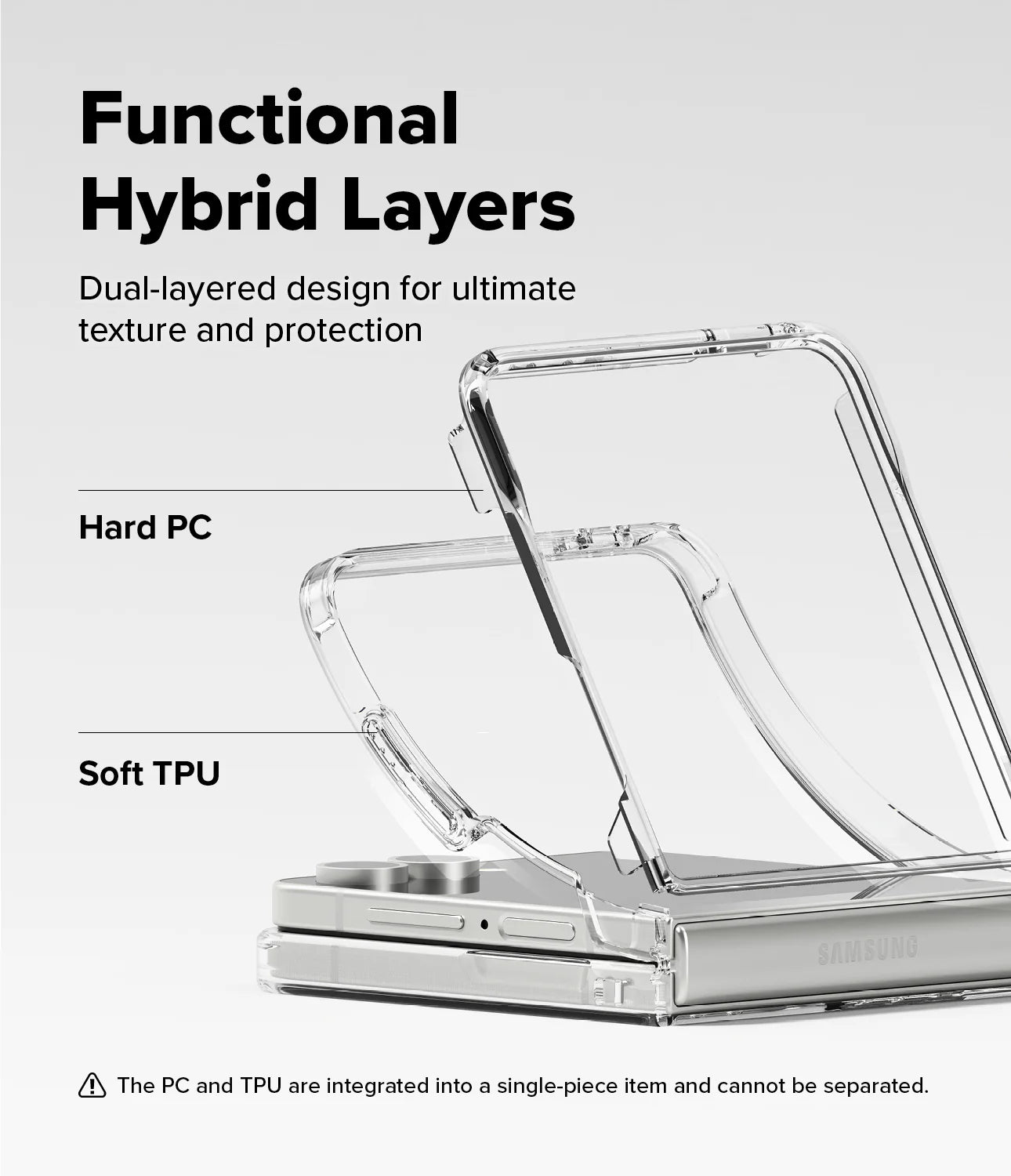 Case Ringke Fusion Magnetic Galaxy Z Flip7 (MagSafe)