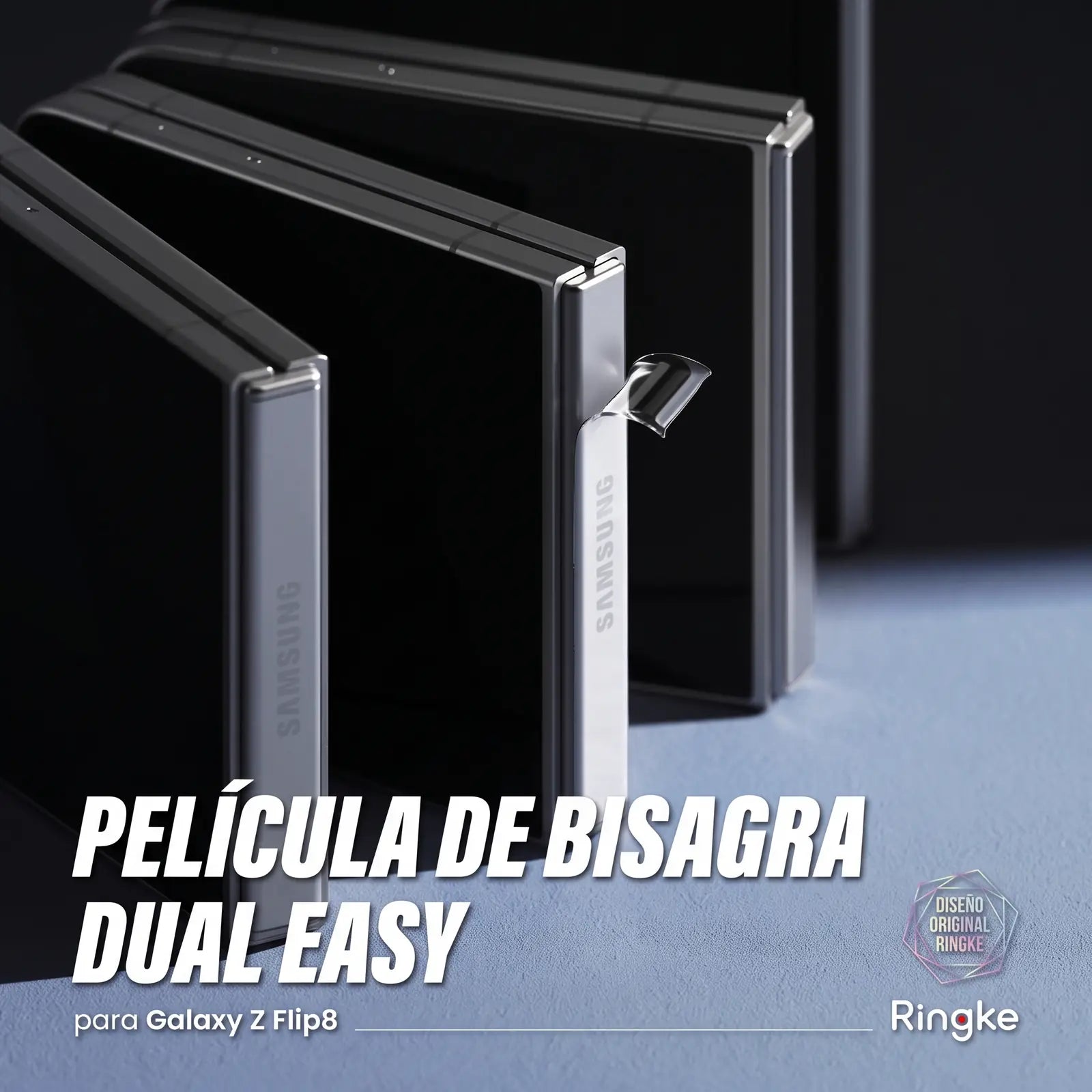 Ringke Hinge Dual Easy Film para Galaxy Z Flip 8