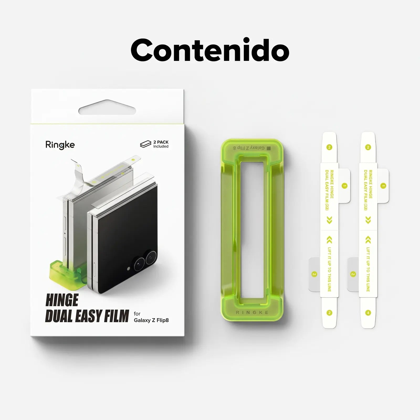 Ringke Hinge Dual Easy Film para Galaxy Z Flip 8