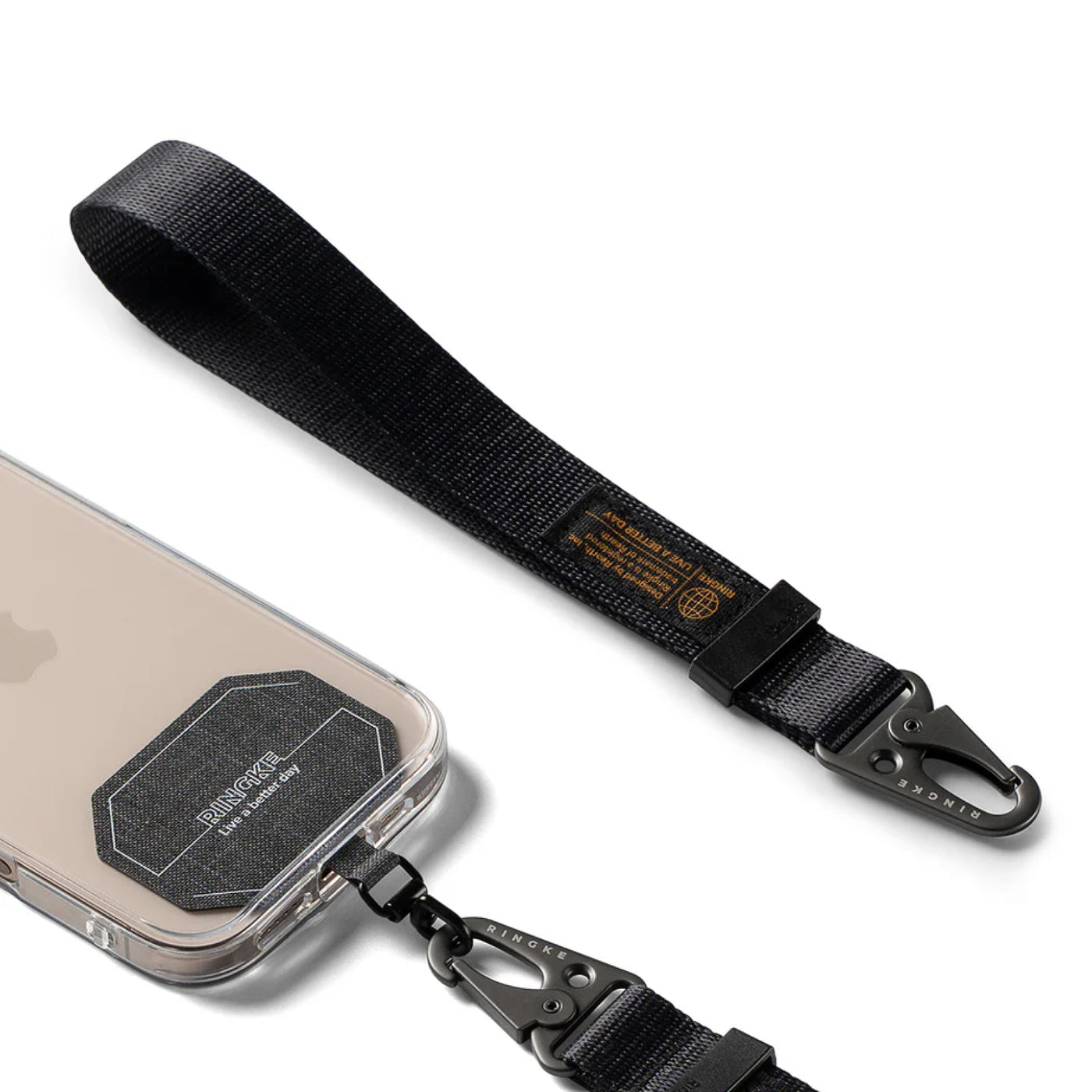 Ringke Holder Link & Tactical Webbing Hand Strap - Correa táctica