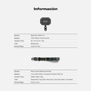 Ringke Holder Link & Tactical Webbing Hand Strap - Correa táctica