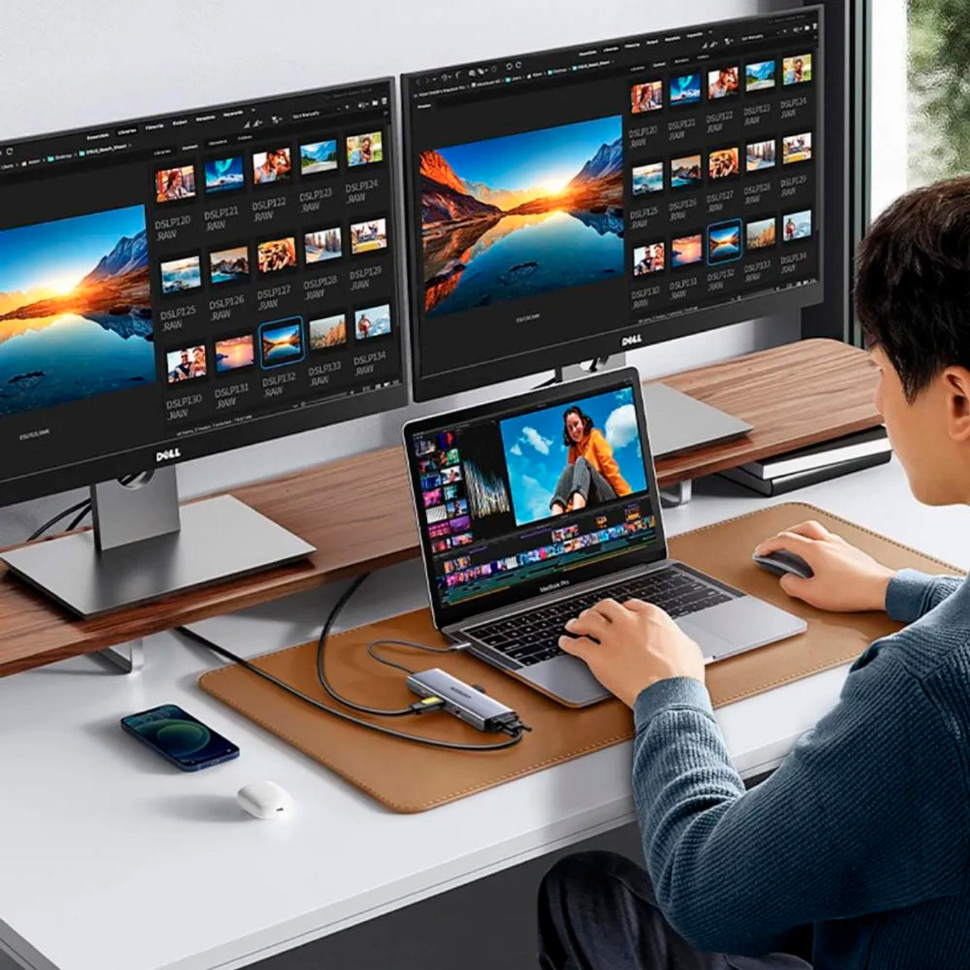 Hub UGREEN 9-en-1 USB-C (CM498/15600)