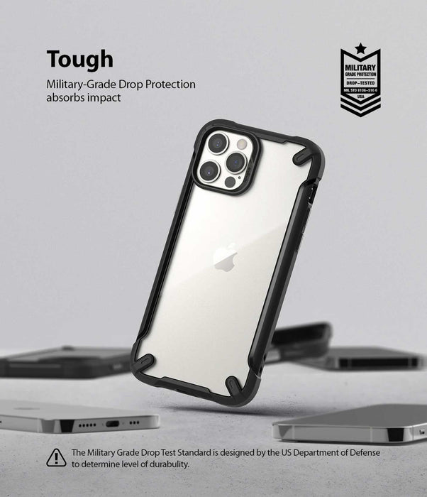 Case Ringke Fusion X2 Matte Black iPhone 12 / 12 Pro