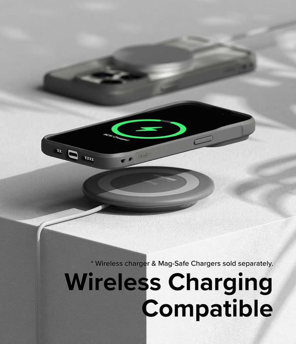 Case Ringke Fusion Bold iPhone 15 Pro Max - Gray
