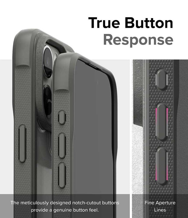 Case Ringke Fusion Bold iPhone 15 Pro Max - Gray