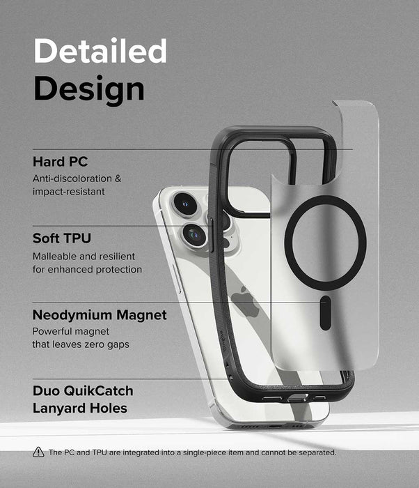 Case Ringke Fusion Bold Magnetic Matte iPhone 15 Pro Max (MagSafe)