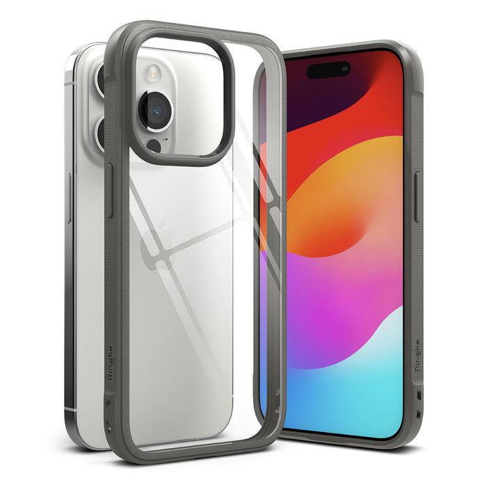 Case Ringke Fusion Bold iPhone 15 Pro Max - Gray