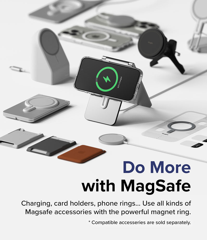 Case Ringke Fusion Magnetic Matte iPhone 15 Pro (MagSafe) (OUTLET)