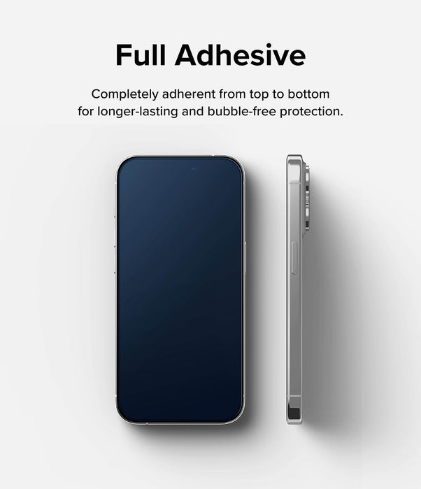 Mica Vidrio iPhone 15 Pro Max (instalador) - Ringke Premium A1