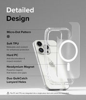 Case Ringke Fusion Magnetic Matte iPhone 15 Pro (MagSafe) (OUTLET)
