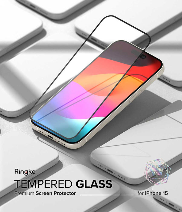 Protector Pantalla Mica Vidrio Templado iPhone 15 PRO - MATE GLASS