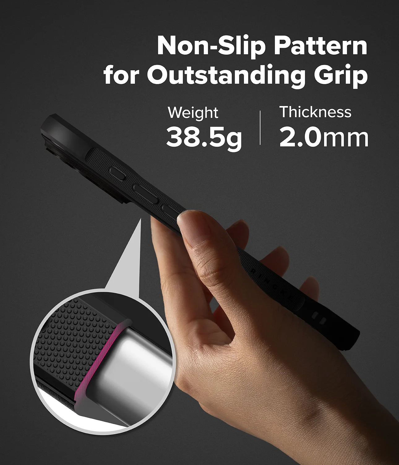 Case Ringke Onyx Magnetic iPhone 17 Pro (MagSafe)