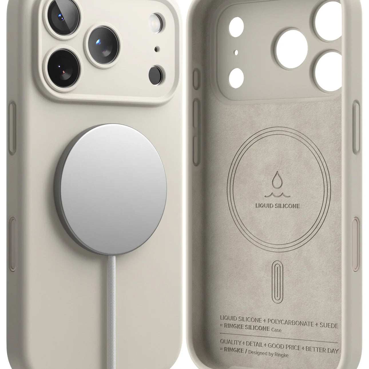 Case Ringke Silicone Magnetic iPhone 17 Pro Max (MagSafe)