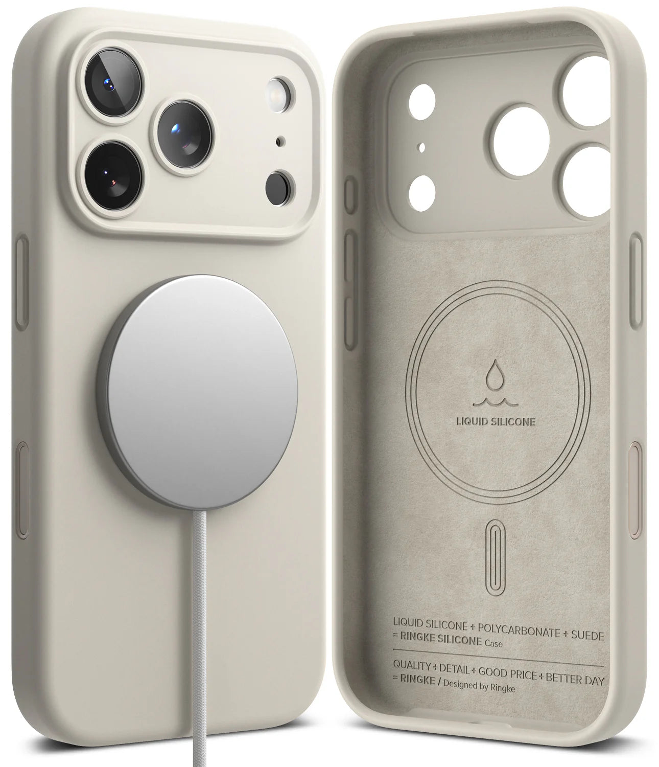 Case Ringke Silicone Magnetic iPhone 17 Pro Max (MagSafe)