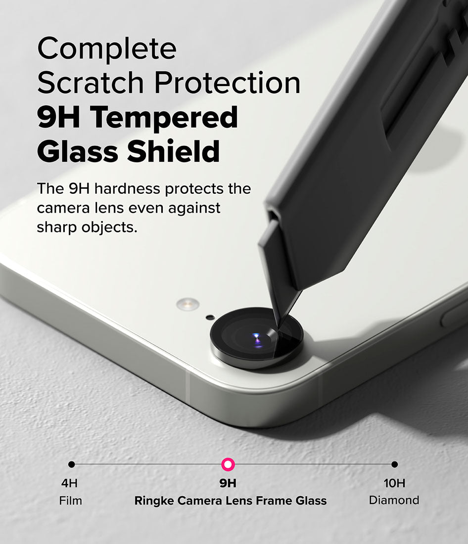 Protector de Cámara Ringke Lens Frame iPhone 16e (2 Pack)