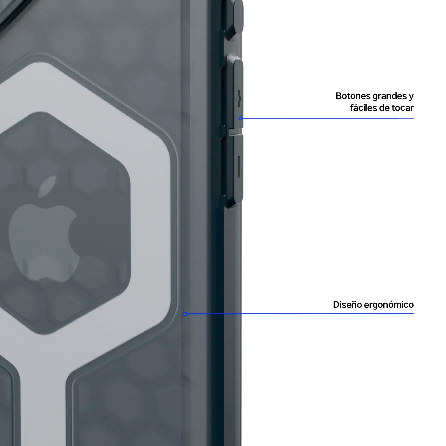 Case UAG Essential Armor iPhone 16 (MagSafe) - Ash