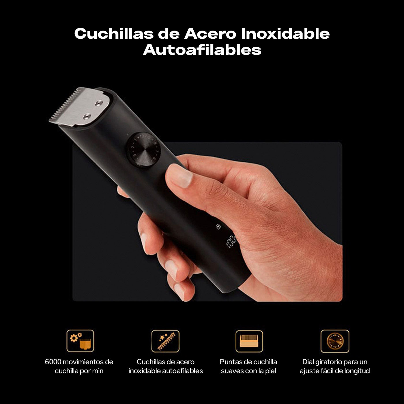 Kit Xiaomi Grooming Pro - Set de afeitadora eléctrica