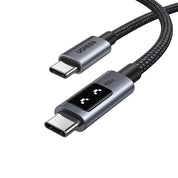 Cable Ugreen UNO USB-C a USB-C 100W 2m - Space Gray