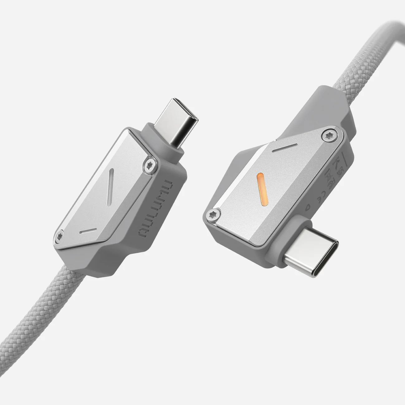 Cargador Aulumu Carga Rápida 240W Trenzado Nylon Aluminum Alloy Tipo C a C