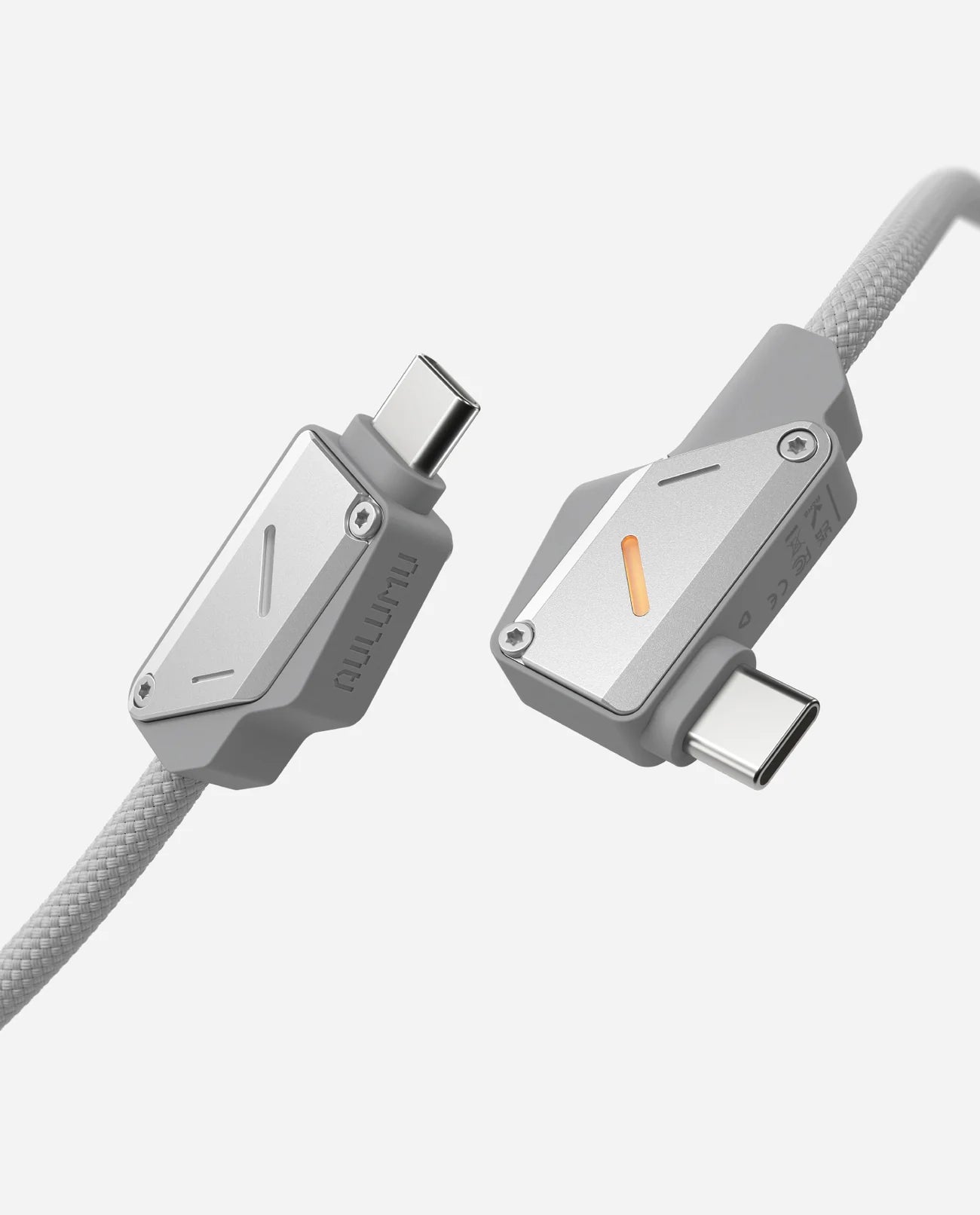 Cargador Aulumu Carga Rápida 240W Trenzado Nylon Aluminum Alloy Tipo C a C