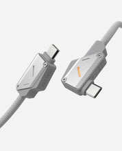 Cargador Aulumu Carga Rápida 240W Trenzado Nylon Aluminum Alloy Tipo C a C