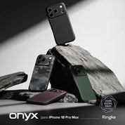 Case iPhone 18 Pro Max / 17 Pro Max Ringke Onyx Black Antihuellas Agarre Firme