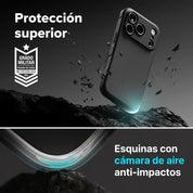 Case iPhone 18 Pro Max / 17 Pro Max Ringke Onyx Black Antihuellas Agarre Firme