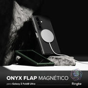 Case Ringke Onyx Flap Magnetic para Galaxy Z Fold 8 Ultra