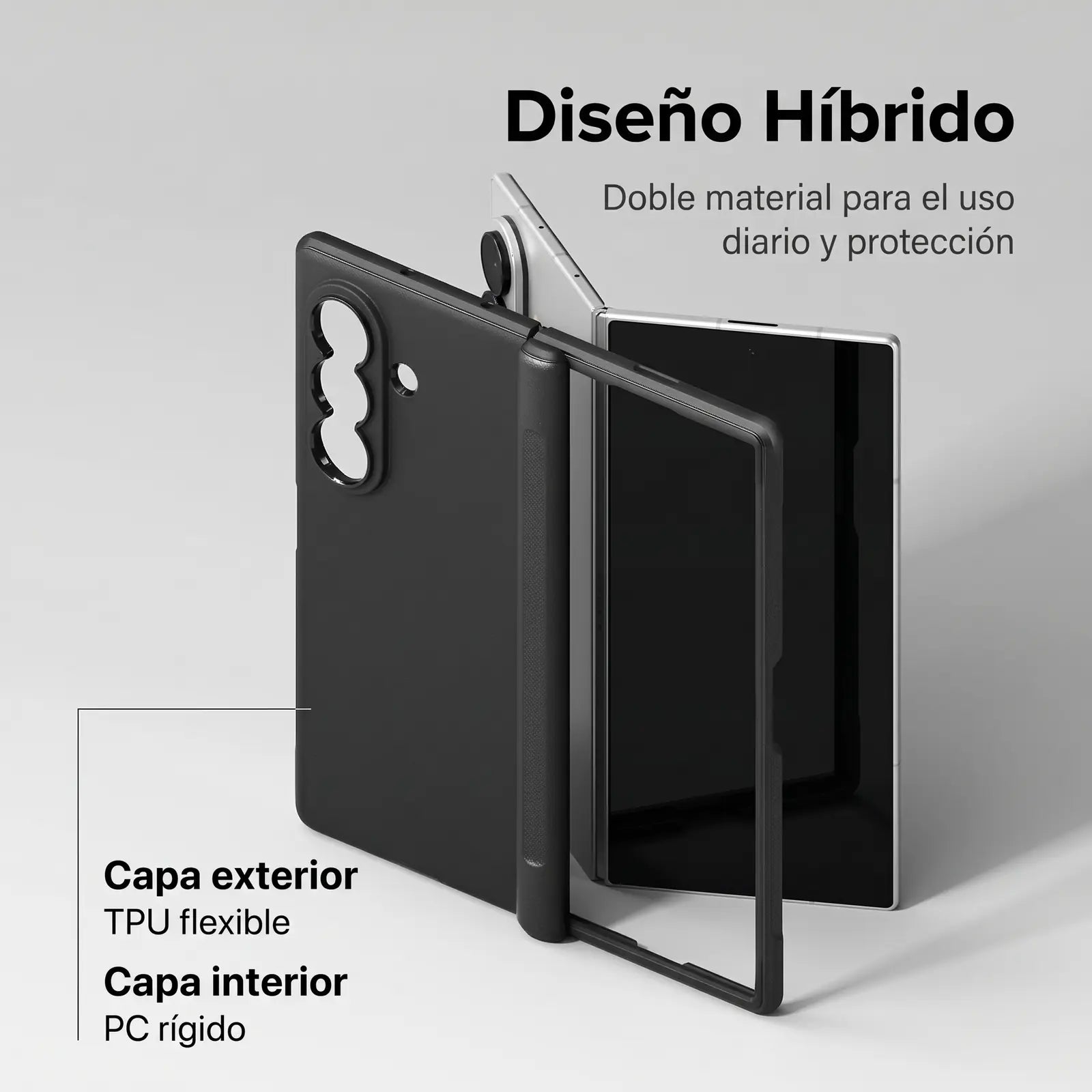 Case Ringke Onyx Flap Magnetic para Galaxy Z Fold 8 Ultra