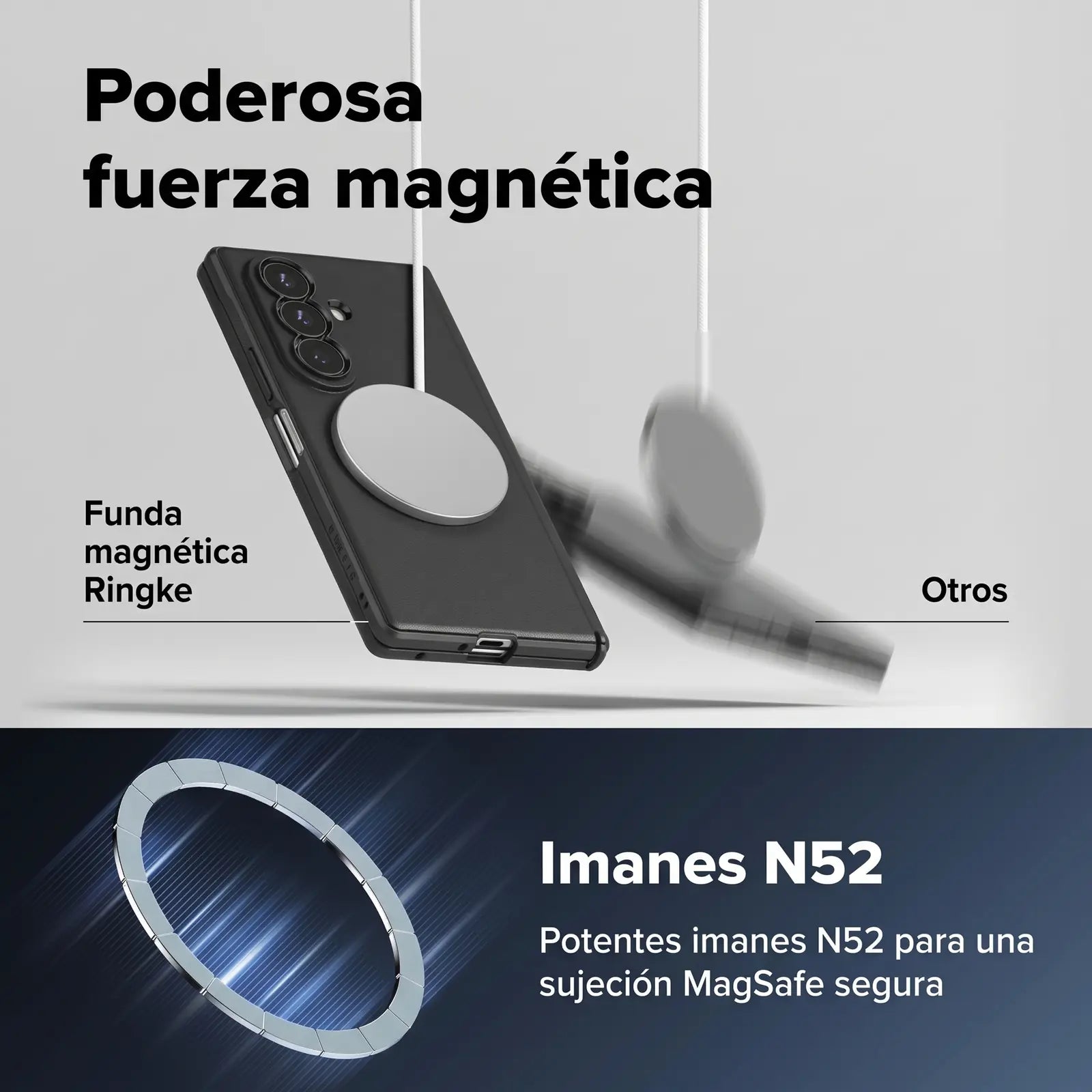 Case Ringke Onyx Flap Magnetic para Galaxy Z Fold 8 Ultra