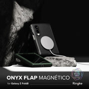Case Ringke Onyx Flap Magnetic Galaxy Z Fold 8 con MagSafe