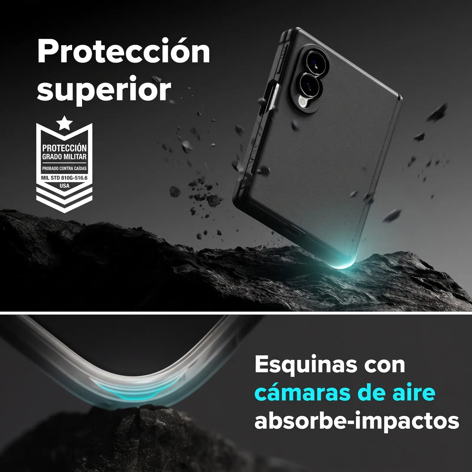 Case Ringke Onyx Flap Magnetic Galaxy Z Fold 8 con MagSafe