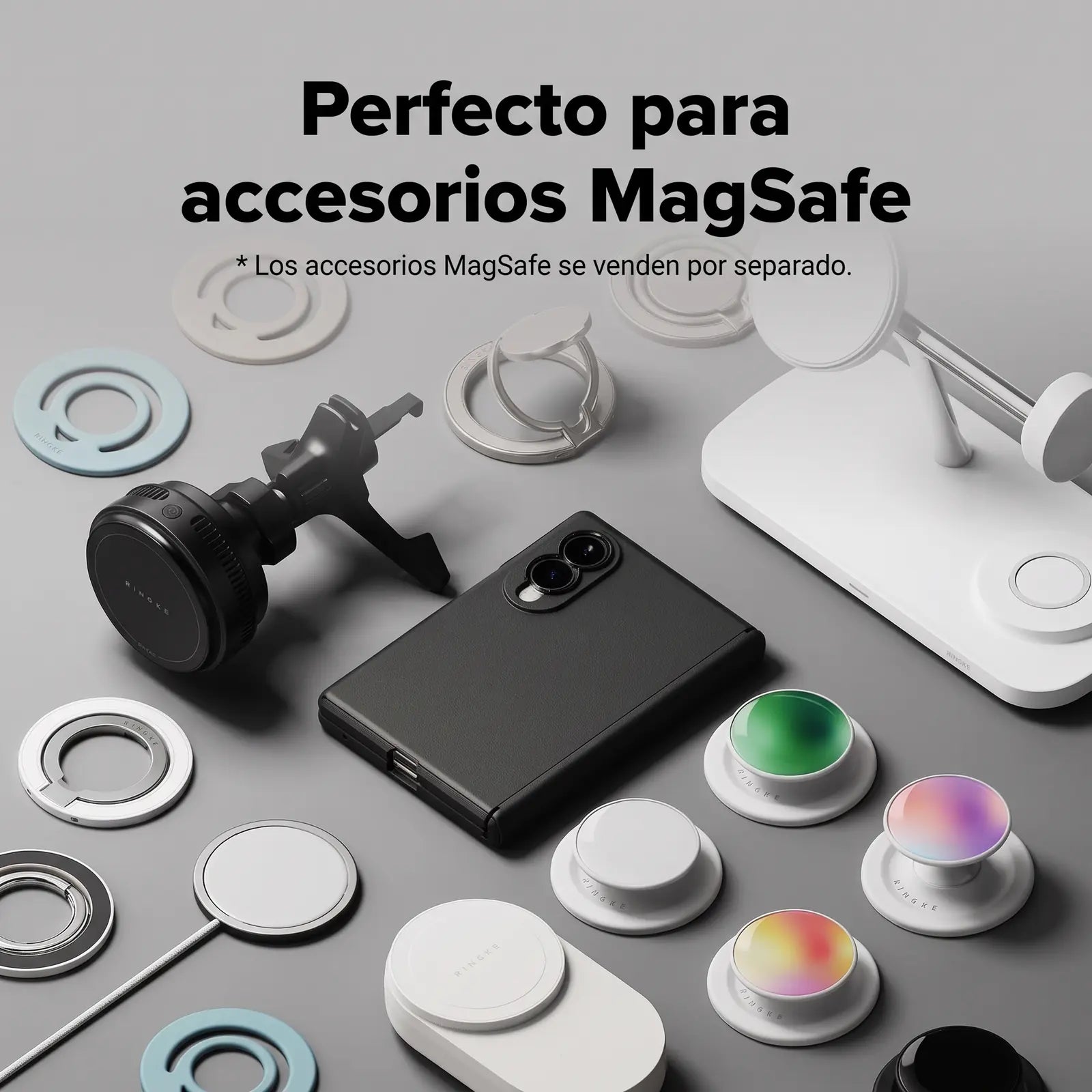 Case Ringke Onyx Flap Magnetic Galaxy Z Fold 8 con MagSafe